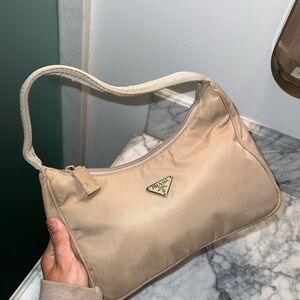 Prada Tan Shoulder Bag